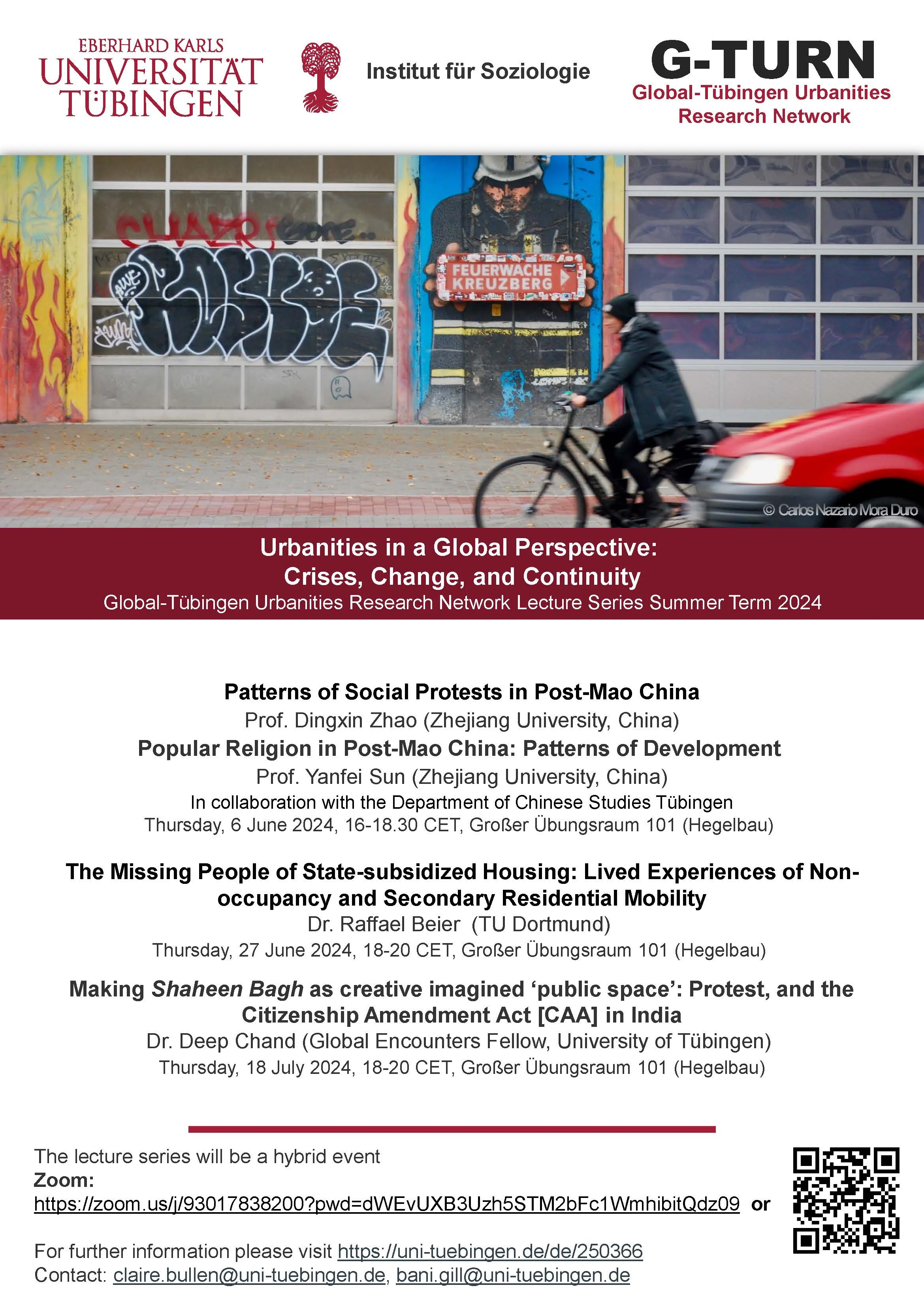 G-TURN Lecture Series Summerterm24 poster